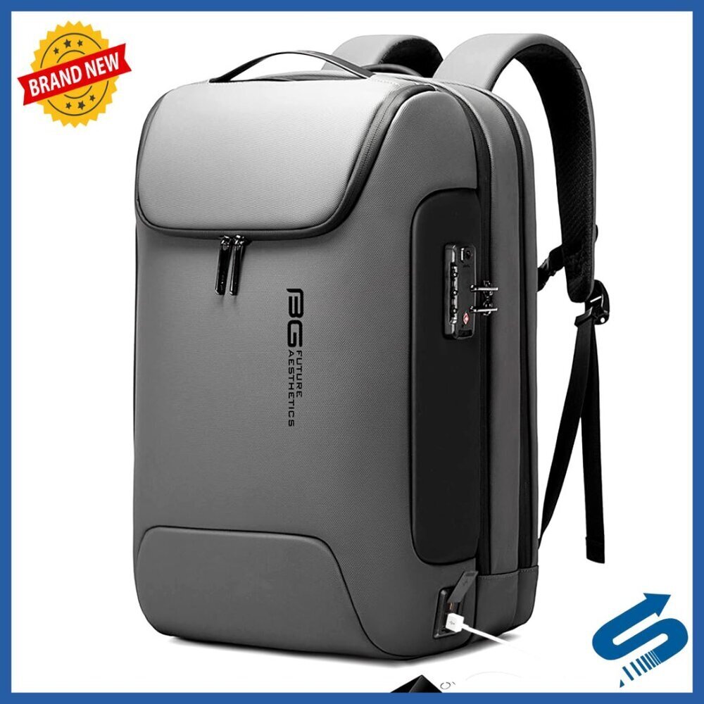 Anti Theft TSA Lock Waterproof Backpack High Tech Business Laptop Bag Unisex
